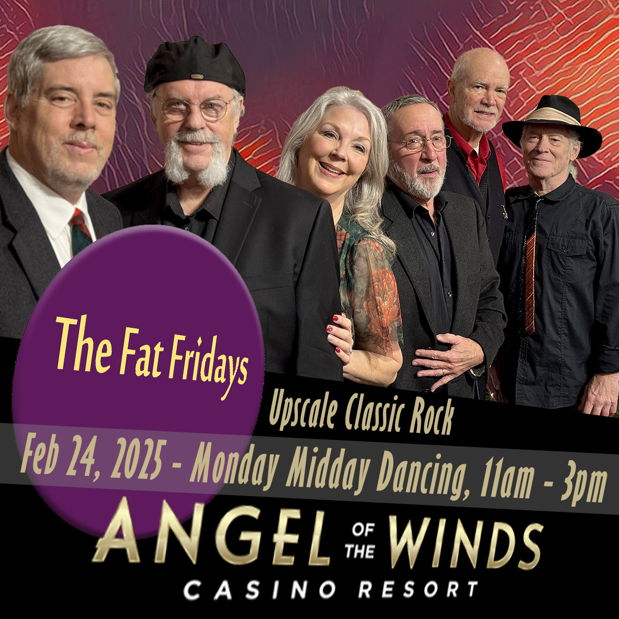 The Fat Fridays at Angel of the Winds casino